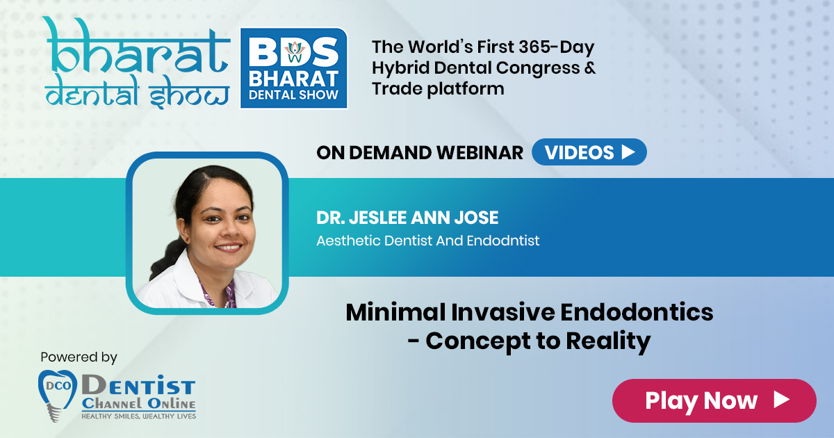 Minimal Invasive Endodontics-Concept to Reality